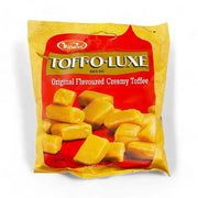 Wilsons Toff-O-Luxe original creamy toffee 125g bag of smooth caramel sweets