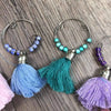 Wine Glass Charms - Tassels 1 - Something From Home - South African Shop