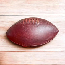 Woesmooi Genuine Leather Rugby Ball replica made from premium leather for awards and recognition