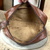 Woesmooi Genuine leather Shaving bag - Light brown from South African Shop in New Zealand – Something From Home.