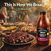 Woolworths Sweet & Sticky Braai Marinade 750ml bottle for South African braai BBQ dishes