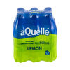 aQuellé Flavoured Sparkling Water - Lemon 500ml (Pack of 6 x 500ml)