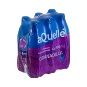 aQuellé Flavoured Sparkling Water - Granadilla (Pack of 6 x 500ml)