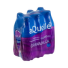 aQuellé Granadilla Flavoured Sparkling Water six-pack of 500ml bottles angled view