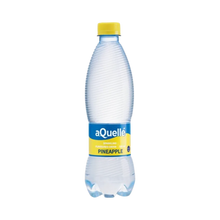 aQuellé Pineapple Flavoured Sparkling Water 500ml bottle