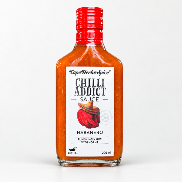 Cape Herb & Spice Chilli Addict Habanero Sauce 200ml bottle