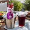 Chilled Liqui-Fruit Red Grape 100% Juice 300ml in an ice bucket