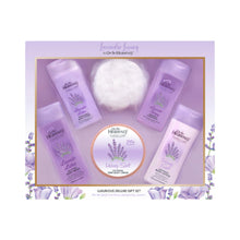 Oh So Heavenly Lavender Luxury luxurious deluxe gift set front packaging