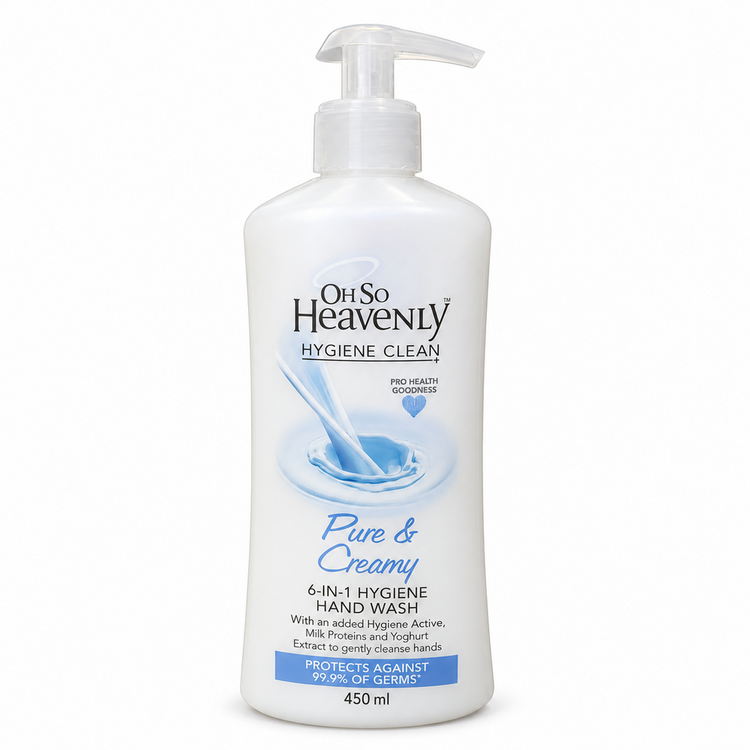 Oh So Heavenly Pure and Creamy 6-in-1 Hygiene Hand Wash 450ml