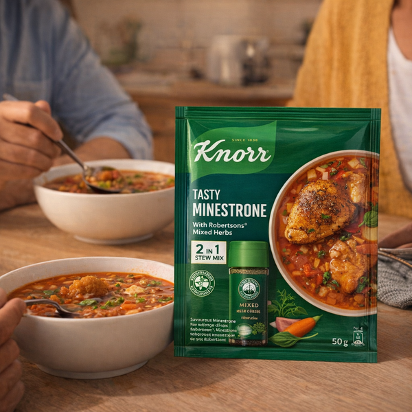 Knorr Tasty Minestrone 2-in-1 Stew Mix 50g Facebook Ad