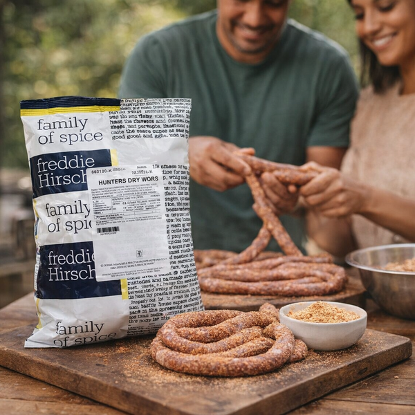 Freddy Hirsch HUNTERS Dry Wors Original 1kg (Seasoning ONLY) Facebook Ad