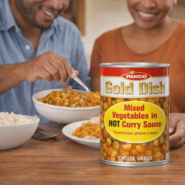 Gold Dish Mixed Vegetable in Hot Curry Sauce - 415g Facebook Ad