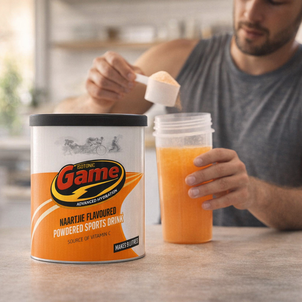 Game Isotonic Naartjie Flavoured Powdered Energy Drink 720g Facebook Ad