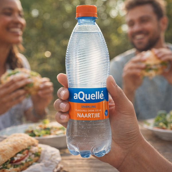 aQuellé Flavoured Sparkling Water - Naartjie 500ml Facebook Ad