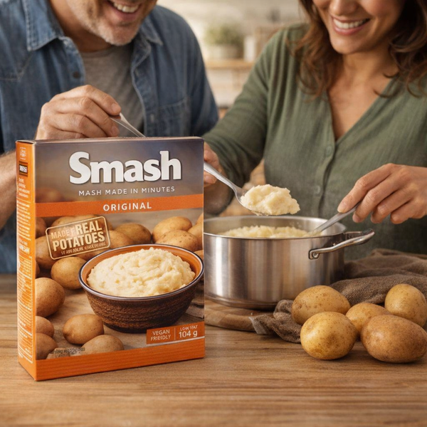 Smash Instant Mash Potato Powder Original - 104g Facebook Ad