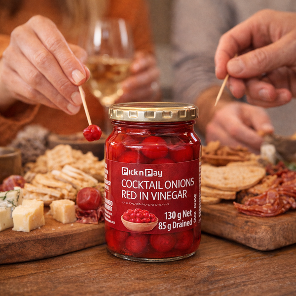 Pick n Pay Cocktail Onions Red in Vinegar – 130g Facebook Ad
