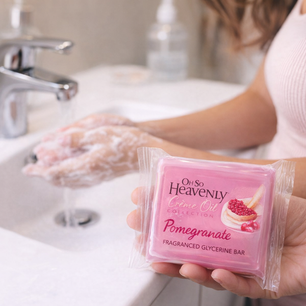 Oh So Heavenly Glycerine Soap Bar - Pomegranate (150g) Facebook Ad