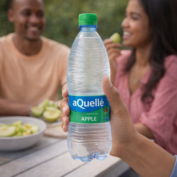 aQuellé Flavoured Sparkling Water - Apple 500ml Facebook Ad