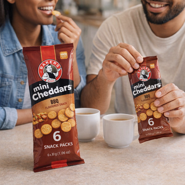 Bakers Mini Cheddars - Multipack BBQ 33g (Pack of 6) Facebook Ad