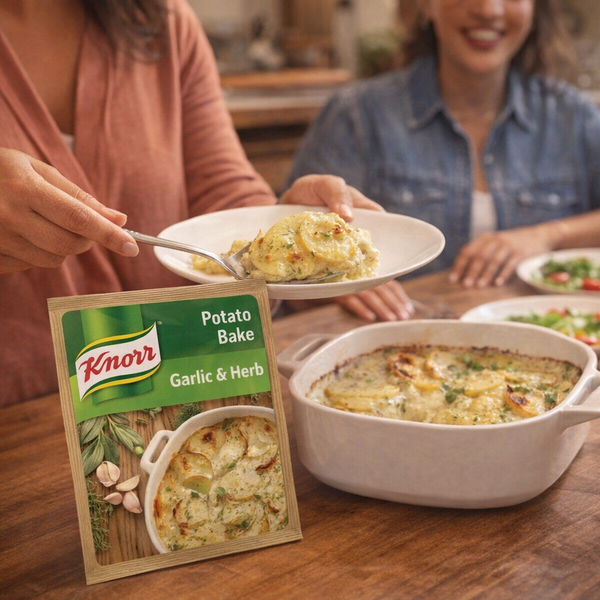 Knorr Potato Bake: Garlic and Herb 43g Facebook Ad