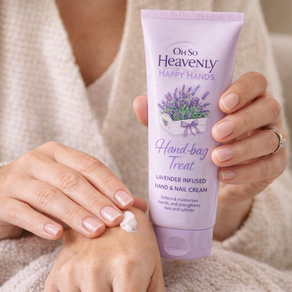 Oh So Heavenly Happy Hands Hand Cream - Lavender Hand Bag Treat (100ml) Facebook Ad