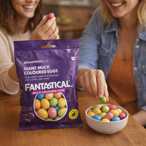 Woolworths Fantastical Coloured Eggs Giant - 150g Facebook Ad