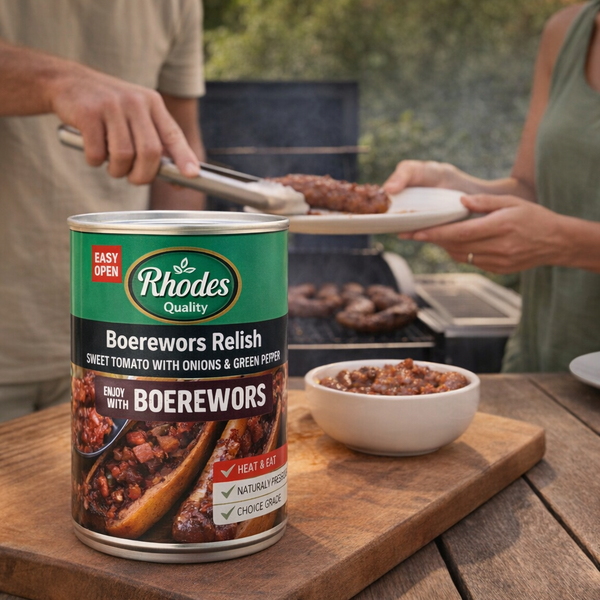 Rhodes Quality Boerewors Relish 410g Facebook Ad