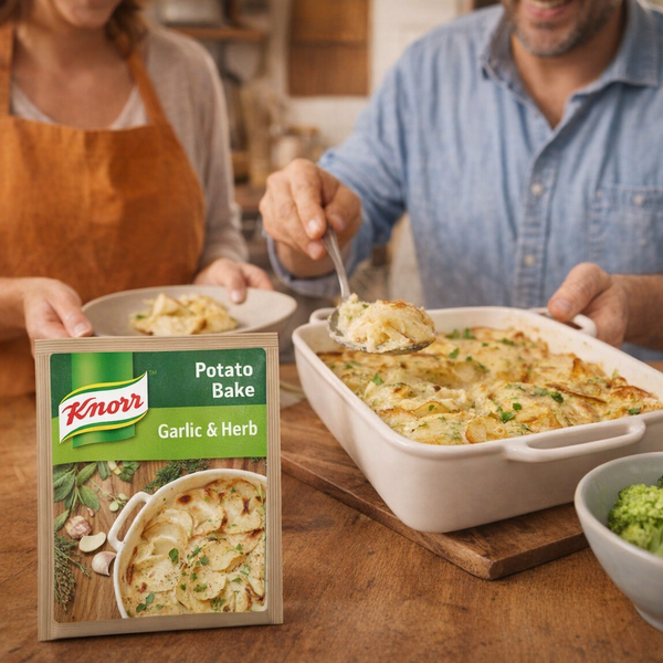 Knorr Potato Bake: Garlic and Herb 43g Facebook Ad