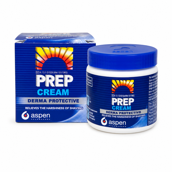 Prep Cream Derma Protective 100g box and jar
