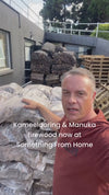 Tea Tree/Manuka Bags of Firewood - 15kg