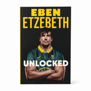 Signed biography of Eben Etzebeth Unlocked Watertand Wenners