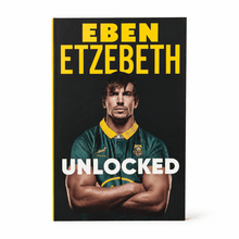Signed biography of Eben Etzebeth Unlocked Watertand Wenners